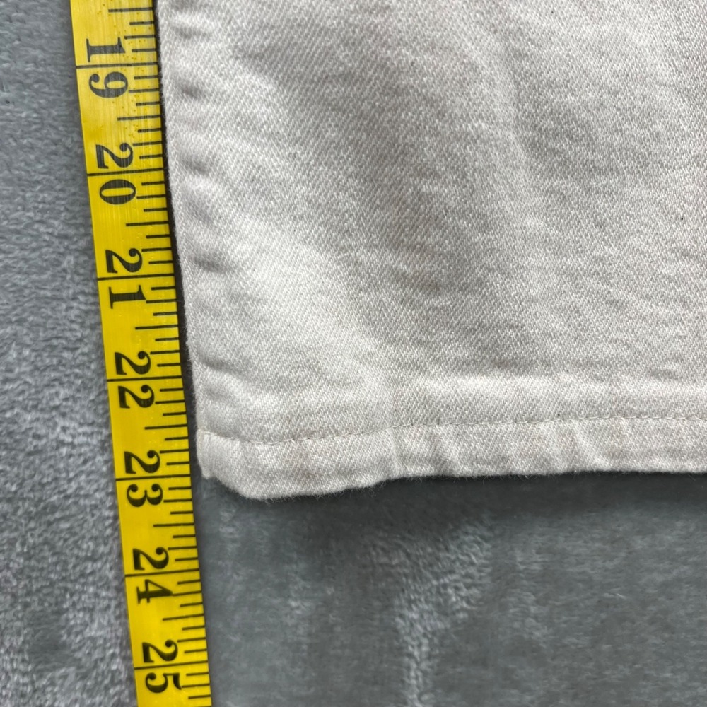 Imogene And Willie Catherine Jean Women 27 White Denim Straight High Rise Fit - Picture 6 of 7